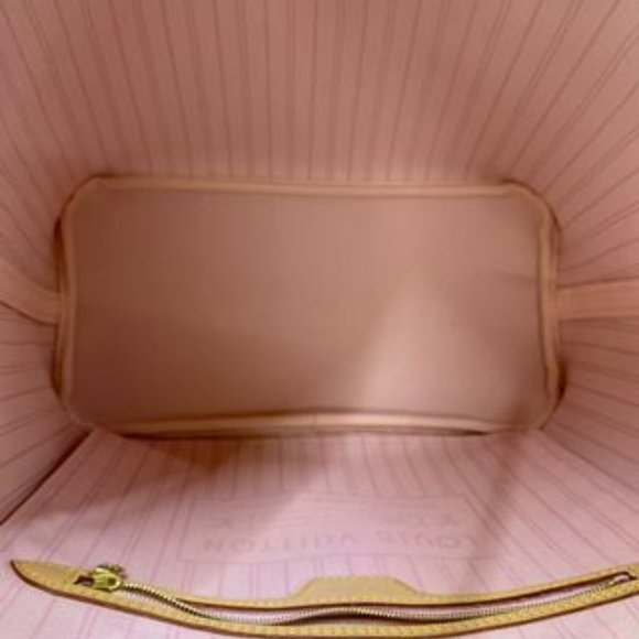 Louis Vuitton Damier Azur MM Rose Ballerine - Picture 8 of 16